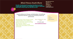 Desktop Screenshot of mindfitnesstraining.org